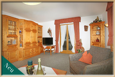 Ferienwohnung Zugspitze: Wohnzimmer